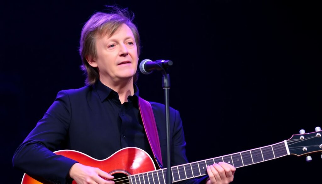 Create an engaging and informative article about Paul McCartney's changing views on AI, from using it to produce a new Beatles song to expressing concerns about its impact on the music industry, especially for young composers and writers. Drawing from his recent statements and the background of the AI-assisted track Now and Then, explore the nuances of McCartney and Ringo Starr's positions, the upcoming debate in the UK parliament, and the broader artist community's stance on AI.