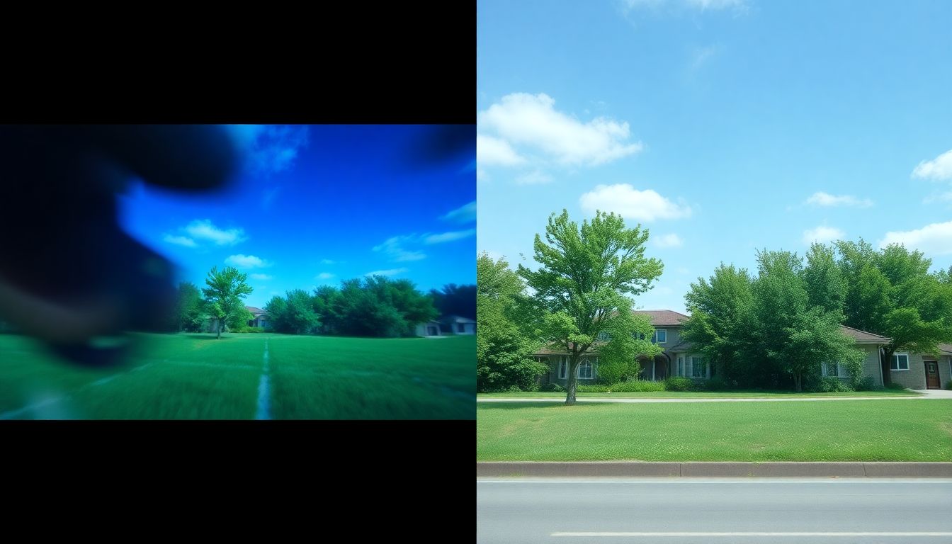 Text-to-Video Models: Blurring the Line Between Reality and AI A split-screen image showing a realistic video generated by an AI model next to a real-life scene.