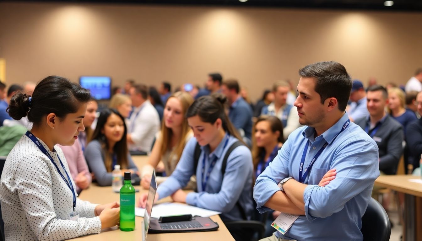 Showcase educational initiatives and apprenticeship programs focused on AI and STEM fields.